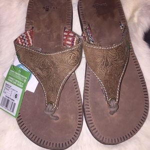 Brown Sandal by Sanuk